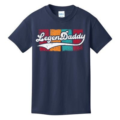 Retro LegenDaddy For Legendary Father Kids T-Shirt