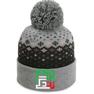 Retro Life Freedom Iran Zan Zendegi Azadi Persian The Baniff Cuffed Pom Beanie