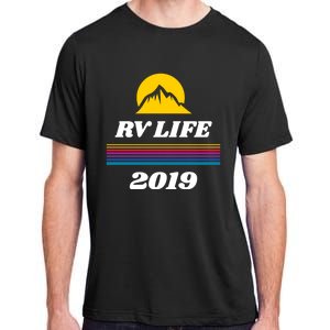 Rv Life Gift Motor Home Travel Trailer Camper Life Funny Gift Adult ChromaSoft Performance T-Shirt