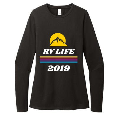 Rv Life Gift Motor Home Travel Trailer Camper Life Funny Gift Womens CVC Long Sleeve Shirt