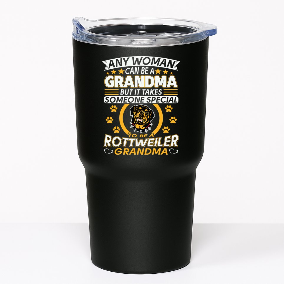 Rottweiler Lover Grandma Best Gifts Idea Rottweiler Grandma Tumbler
