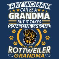 Rottweiler Lover Grandma Best Gifts Idea Rottweiler Grandma 7 Panel Mesh Trucker Snapback Hat