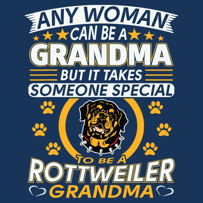 Rottweiler Lover Grandma Best Gifts Idea Rottweiler Grandma 7 Panel Mesh Trucker Snapback Hat