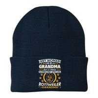 Rottweiler Lover Grandma Best Gifts Idea Rottweiler Grandma Knit Cap Winter Beanie