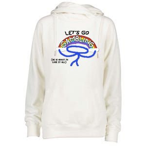 Raxdflipnote LetS Go Gambling Limited Womens Funnel Neck Pullover Hood