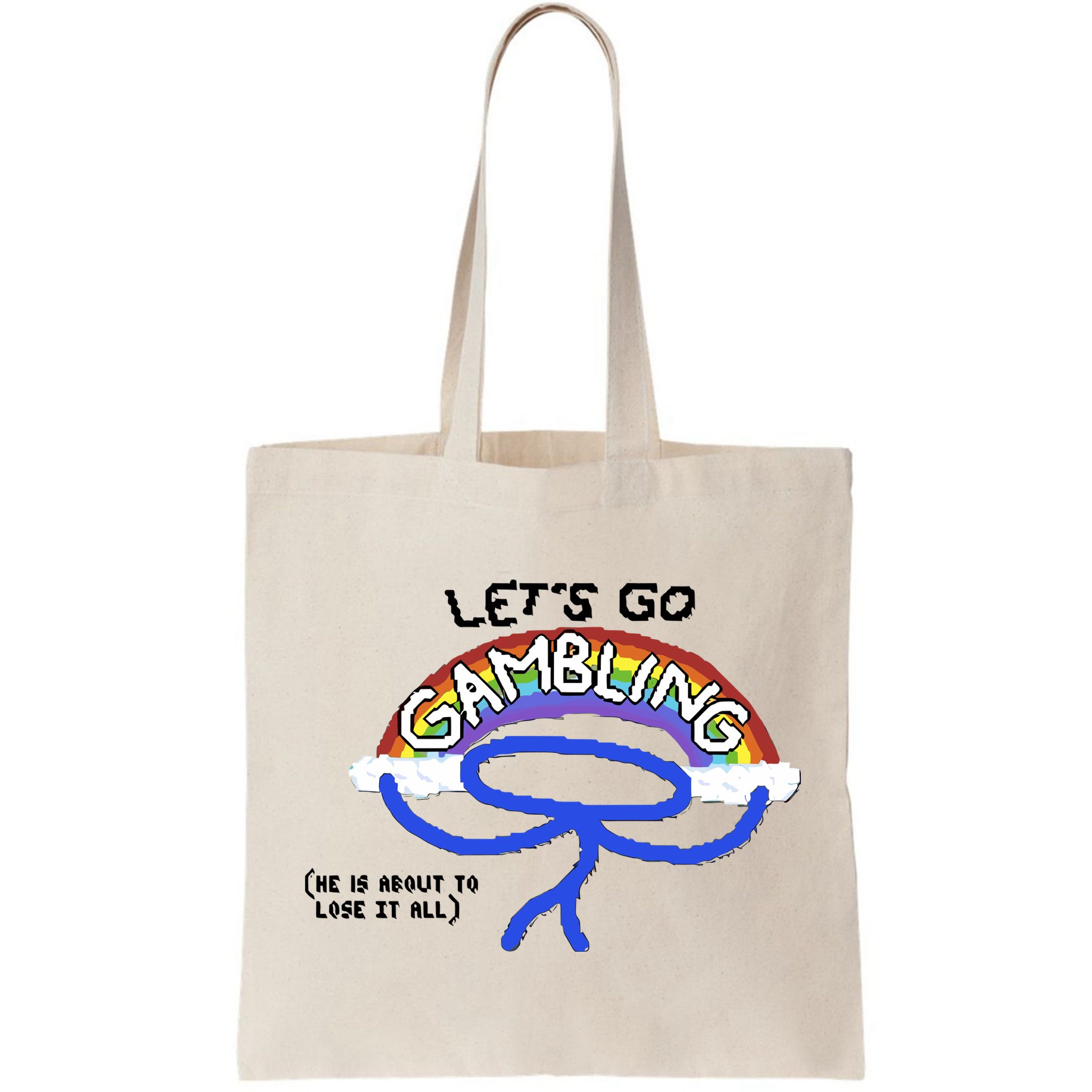 Raxdflipnote LetS Go Gambling Limited Bag