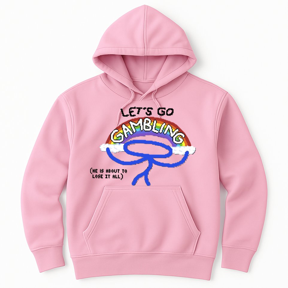 Raxdflipnote LetS Go Gambling Limited Hoodie