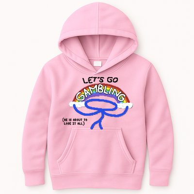Raxdflipnote LetS Go Gambling Limited Kids Hoodie