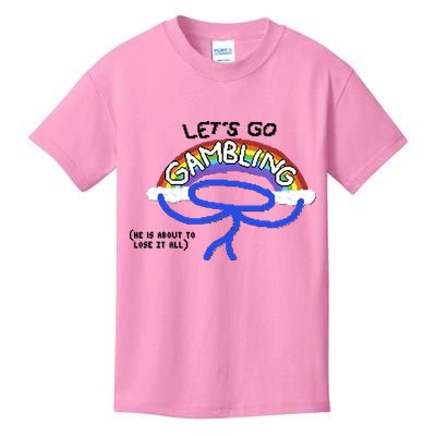 Raxdflipnote LetS Go Gambling Limited Kids T-Shirt