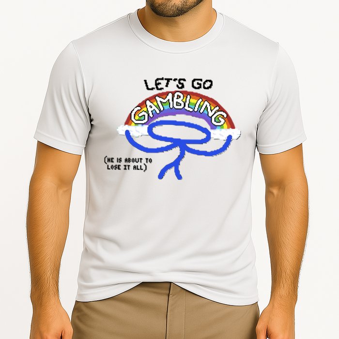 Raxdflipnote LetS Go Gambling Limited Cooling Performance Crew T-Shirt