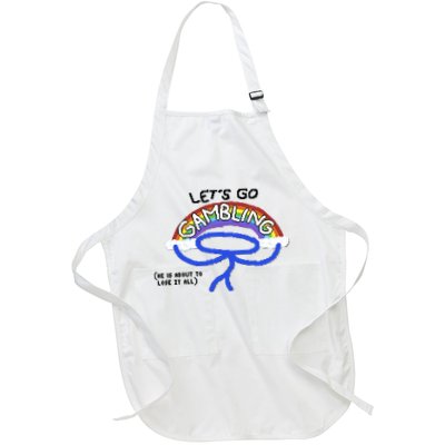 Raxdflipnote LetS Go Gambling Limited Full-Length Apron With Pockets