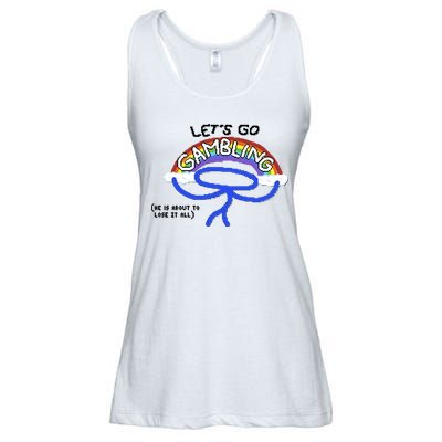 Raxdflipnote LetS Go Gambling Limited Ladies Essential Flowy Tank
