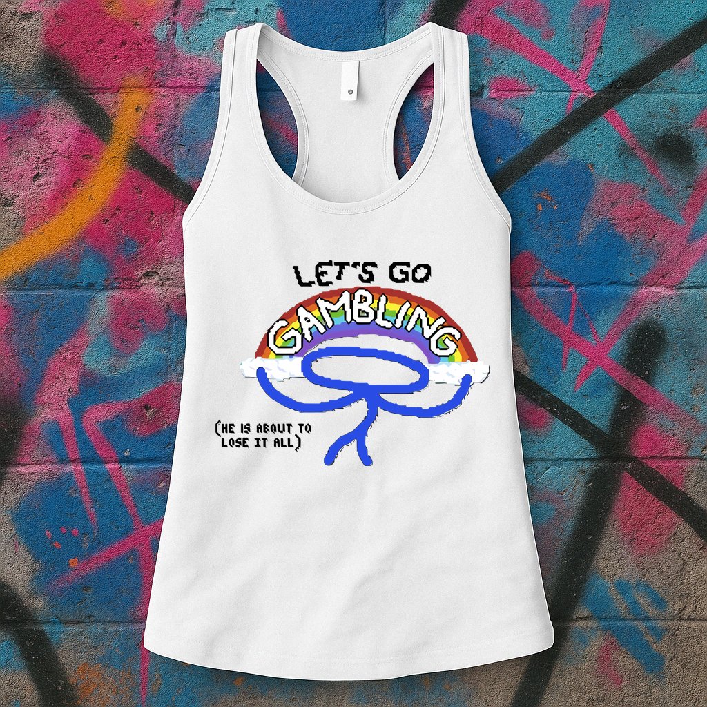 Raxdflipnote LetS Go Gambling Limited Womens Tank Top