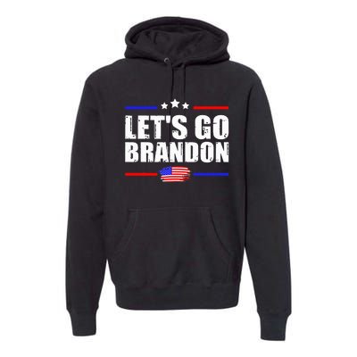 Retro LetS Go Brandon Premium Hoodie