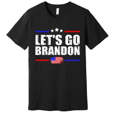 Retro LetS Go Brandon Premium T-Shirt