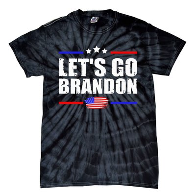 Retro LetS Go Brandon Tie-Dye T-Shirt