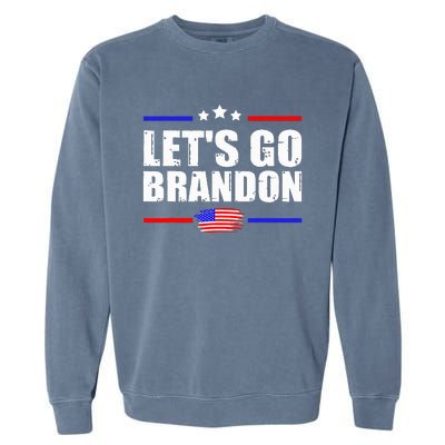 Retro LetS Go Brandon Garment-Dyed Sweatshirt