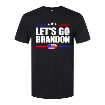 Retro LetS Go Brandon Softstyle CVC T-Shirt