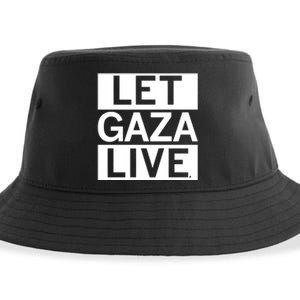 Raygun Let Gaza Live Sustainable Bucket Hat