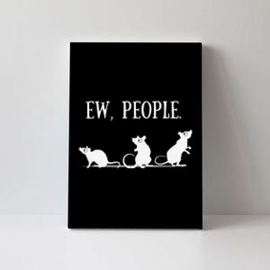 Rat Lovers Gift Introverted Rat Gift For Introverts Canvas