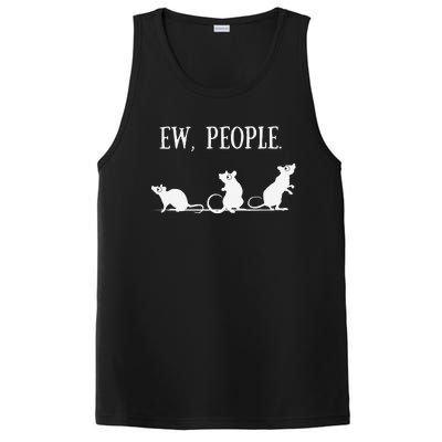 Rat Lovers Gift Introverted Rat Gift For Introverts PosiCharge Competitor Tank