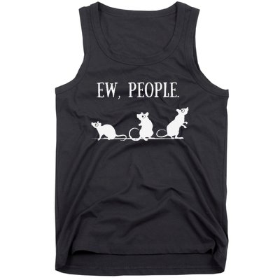 Rat Lovers Gift Introverted Rat Gift For Introverts Tank Top