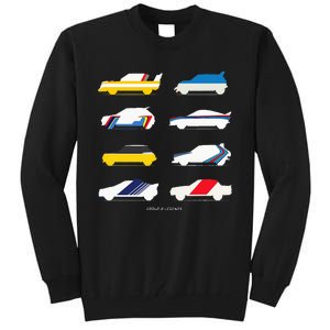 Rally Legends Group B Classic Rally Car Tall Sweatshirt