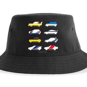 Rally Legends Group B Classic Rally Car Sustainable Bucket Hat