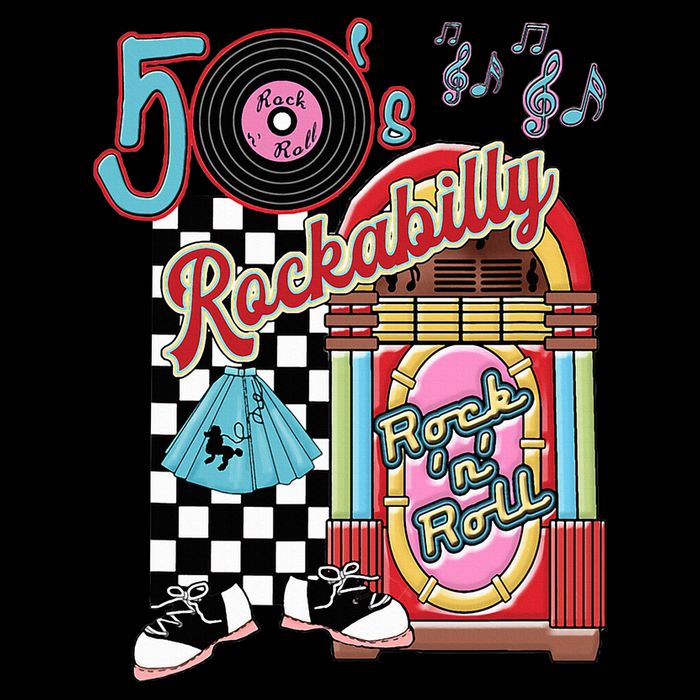 Rockabilly Lets Go To The Hop 1950S Retro Classic Jukebox Button