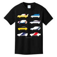 Rally Legends Group B Classic Rally Car Design Kids T-Shirt