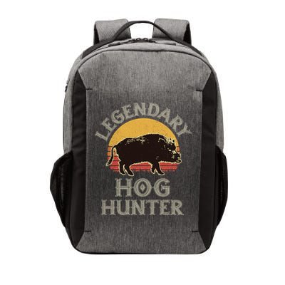 Retro Legendary Hog Hunter Vintage Pig Hog Boar Hunting Cool Gift Vector Backpack