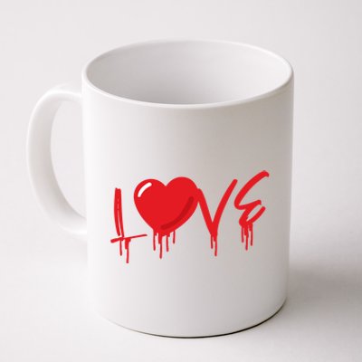 Red Love Heart Valentine's Day Gift Coffee Mug