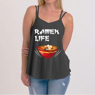 Ramen Life Hoodie Tasty Anime Noodle Bowl Women's Strappy Tank