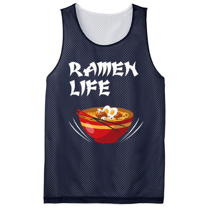 Ramen Life Hoodie Tasty Anime Noodle Bowl Mesh Reversible Basketball Jersey Tank