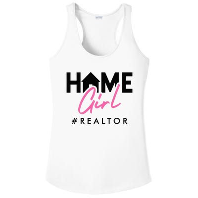 Realtor Life Home Girl Real Estate Agent Housing Investment Ladies PosiCharge Competitor Racerback Tank