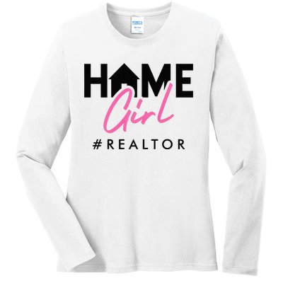 Realtor Life Home Girl Real Estate Agent Housing Investment Ladies Long Sleeve Shirt