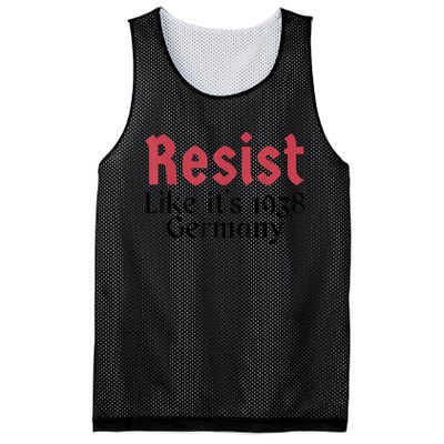 Resist Like It's 1938 Germany T-Shirt Mesh Reversible Basketball Jersey Tank