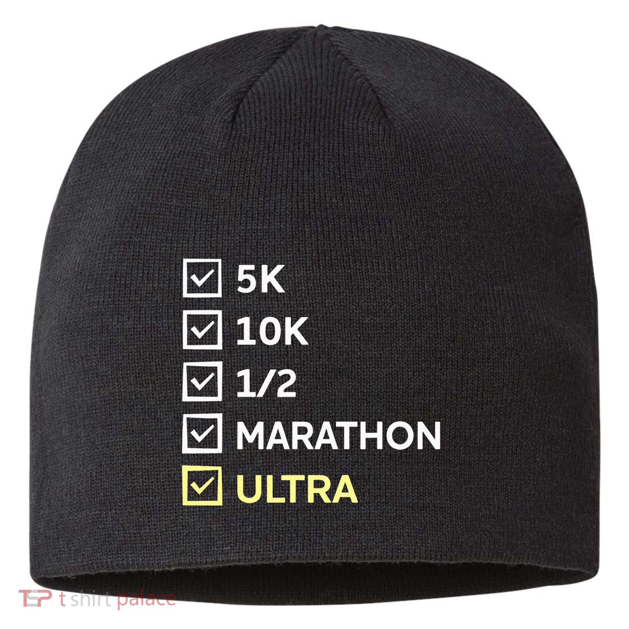 Running Late Is My Cardio Sleeping Sustainable Beanie