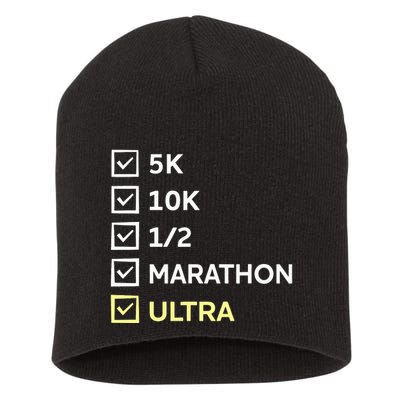 Running Late Is My Cardio Sleeping Short Acrylic Beanie