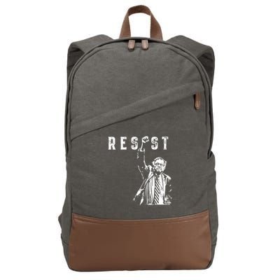 Resist Like Its 1938 Germany Cotton Canvas Backpack