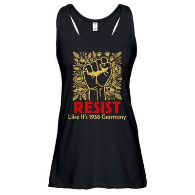 Resist Like Its 1938 Germany Ladies Essential Flowy Tank