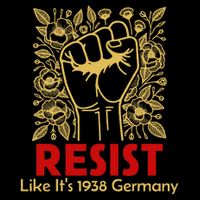 Resist Like Its 1938 Germany Women's Crop Top Tee