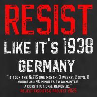 Resist like its 1938 Germany Reject Fascism Project 2025 11oz C Handle Ceramic Mug