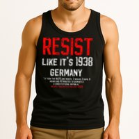 Resist like its 1938 Germany Reject Fascism Project 2025 Tank Top