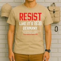 Resist like its 1938 Germany Reject Fascism Project 2025 T-Shirt