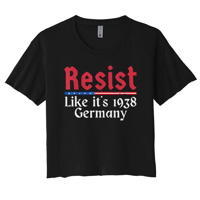 Resist Like Its 1938 Germany Crop Top