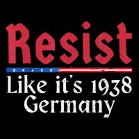 Resist Like Its 1938 Germany Women's Crop Top Tee
