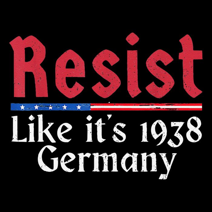 Resist Like Its 1938 Germany Women's Crop Top Tee