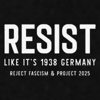 Resist Like Its 1938 Germany Reject Fascism And Project Ladies PosiCharge Tri-Blend Wicking Tank