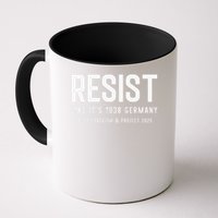 Resist Like Its 1938 Germany Reject Fascism And Project Mug